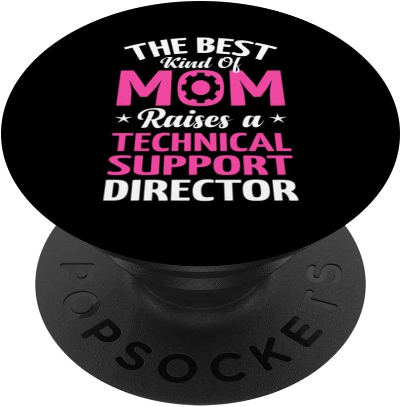 Technical Support Director Help Desk Representative IT Crew PopSockets Swappable PopGrip