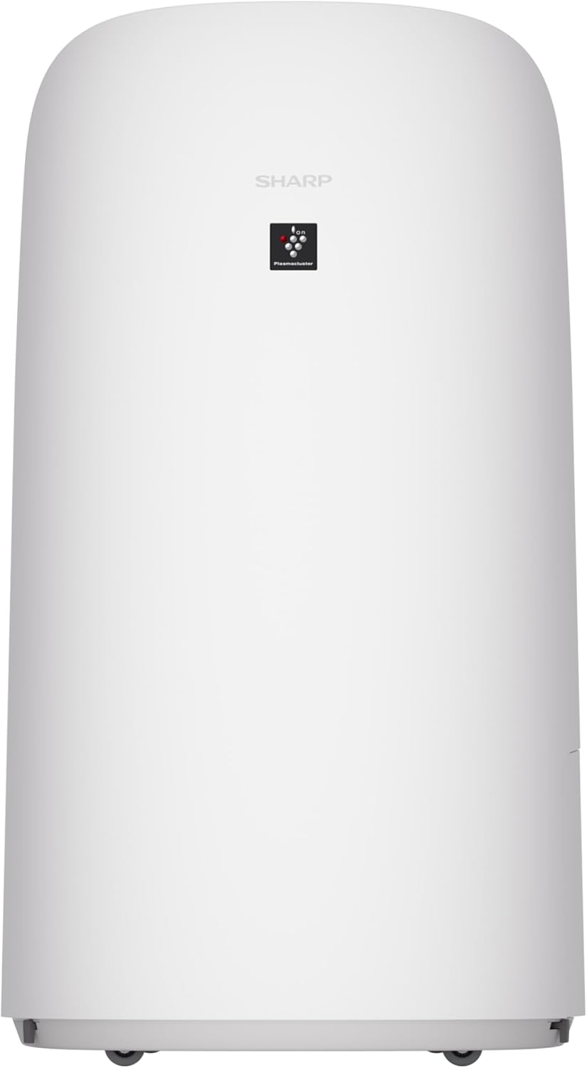 SHARP Smart Air Purifier and Humidifier compatible w/Alexa & Google Asst. Plasmacluster Ion Technology & Triple Filtration, incl True HEPA Filter. Covers up to 2,603 sq ft for XL Rooms. KCP110UW