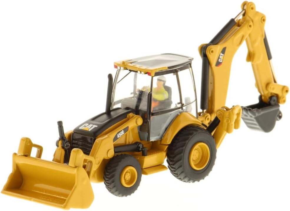 Diecast Masters 1:87 Caterpillar 450E Backhoe Loader – HO Series 85263