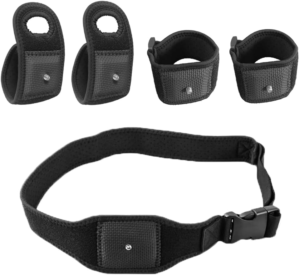 HTC Vive Full Body Tracker Strap, Tracker Fixed Strap, Waist Belt, Hand and Foot Strap, 1 for Virtual Reality, 2 Hand Bowl Straps,2 Palm Strap, VR Accessories, VR Stand.