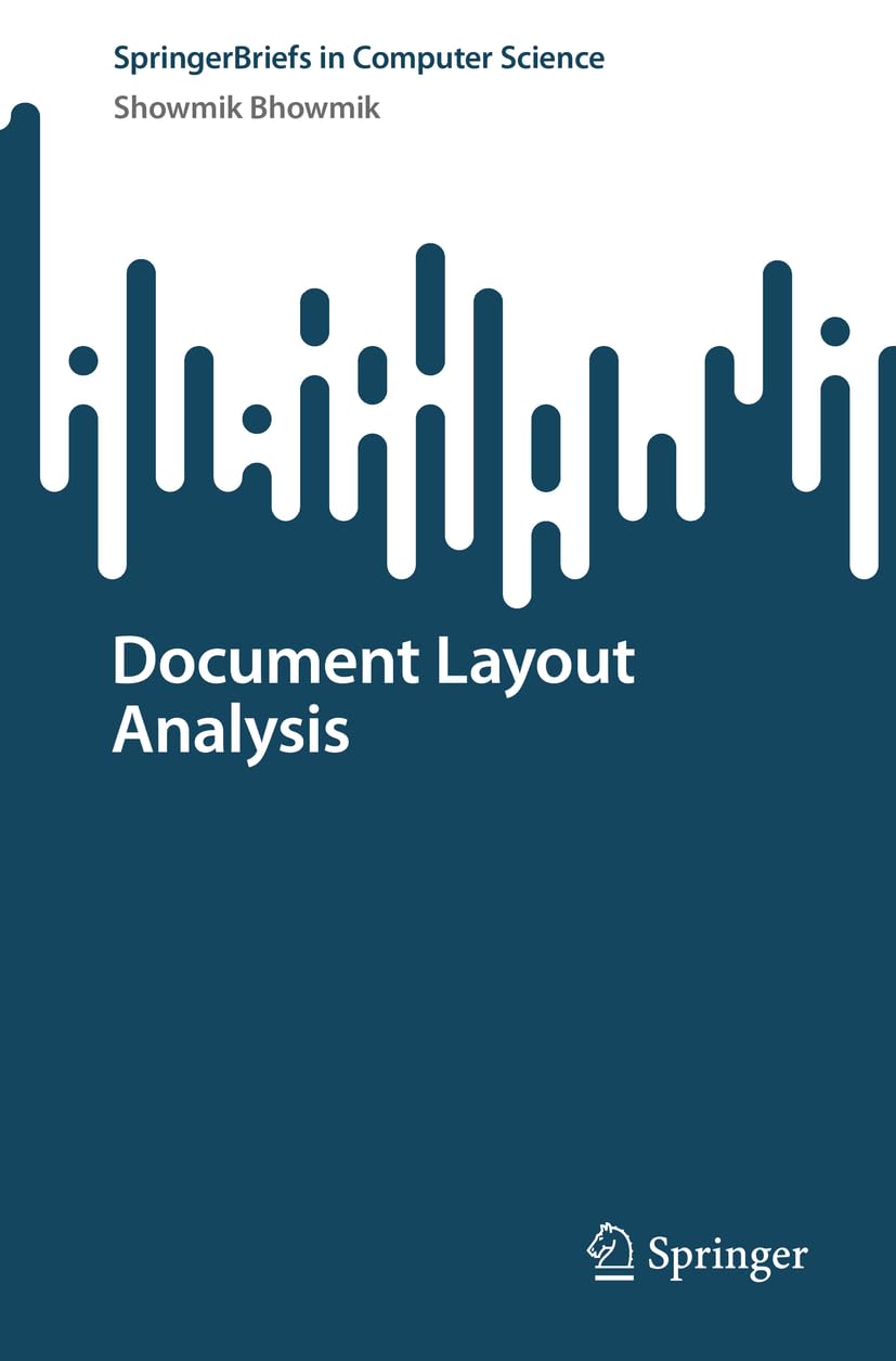 Document Layout Analysis (SpringerBriefs in Computer Science)