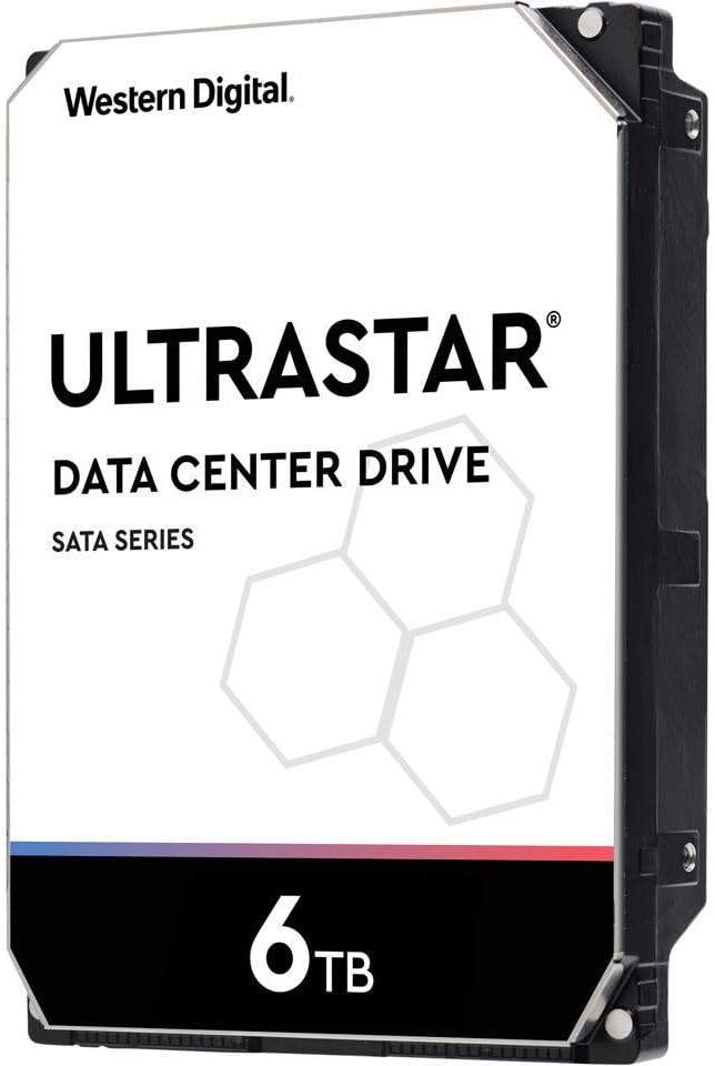 Western Digital 6TB Ultrastar DC HC310 SATA HDD – 7200 RPM Class, SATA 6 Gb/s, 256MB Cache, 3.5″ – HUS726T6TALE6L4