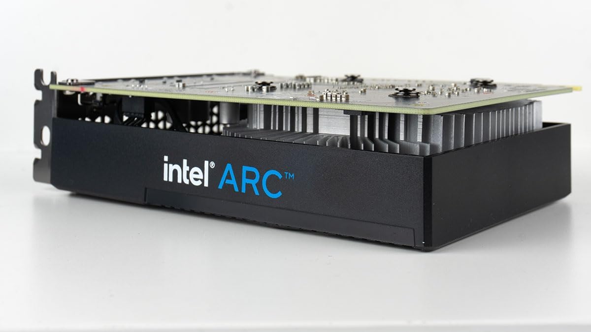 Intel ARC A380 6GB GDDR6 Gaming Ray Tracing Graphics Card (PCIe 4.0, 4K & 8K Resolution Support, Vulkan 1.3, X Cores, XMX Engines, X Vector) Streaming, Content Creation, AI, VR Ready GPU (HP_OEM)