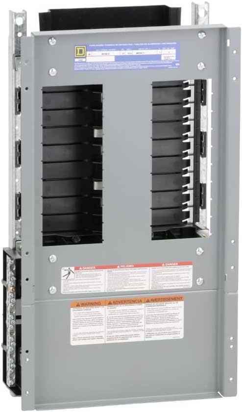 SCHNEIDER ELECTRIC Panelboard Interior Nf 125-Amp Mlo 18 3-Point NF418L1C Molded Case Circuit Breaker 480V 30A