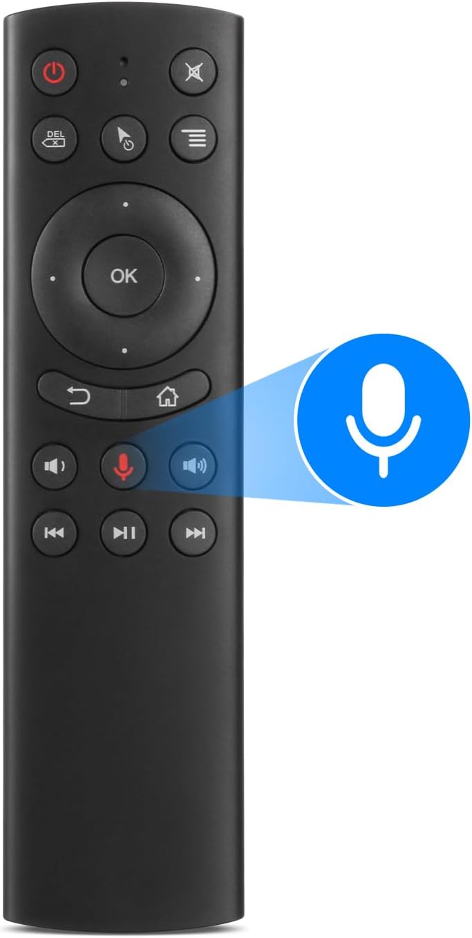 WeChip G20 Voice Remote Wireless Replacement Remote for Nvidia Shield(Versions Before 2019)/PC/Android TV Box/Smart TV