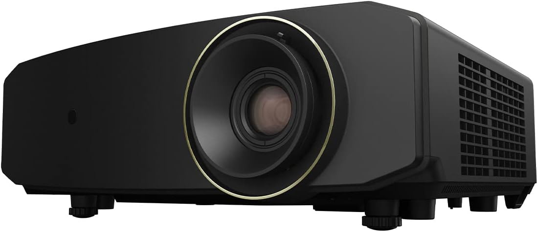 JVC LX-NZ30B 4K HDR Home Theater Projector, 3,300 Lumen, BLU-Escent Laser Phosphor Light Source, 20,000-Hour Lamp Life, Auto Select for HDR10 & HLG, Auto Tone Mapping, HDMI-2 Supporting 18Gpbs 4K