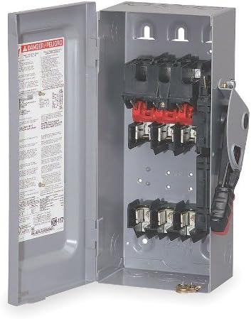 SCHNEIDER ELECTRIC 600-Volt 60-Amp 4-Pole Nema-12 HU462AWK Switch Not Fusible Hd 600V 60A 4P Nema12