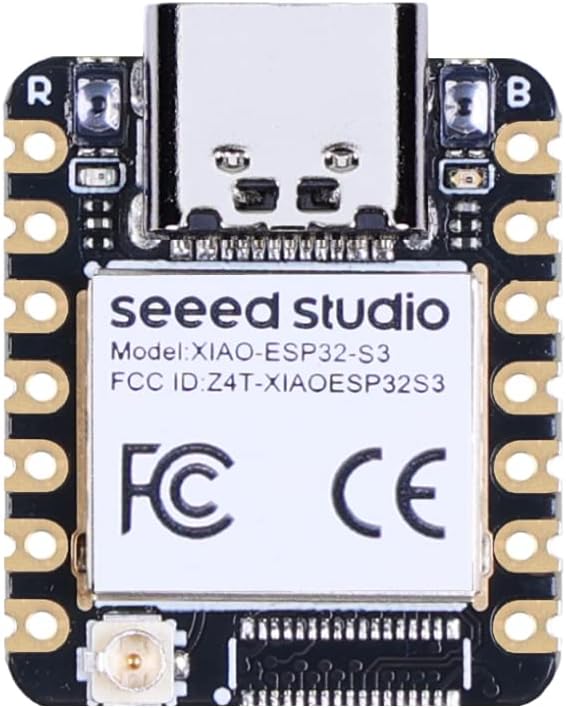 Seeed Studio XIAO ESP32S3-2.4GHz Wi-Fi, BLE 5.0, Dual-core, Battery Charge Supported, Power Efficiency and Rich Interface, Ideal for Smart Homes, IoT, Wearable Devices, Robotics …