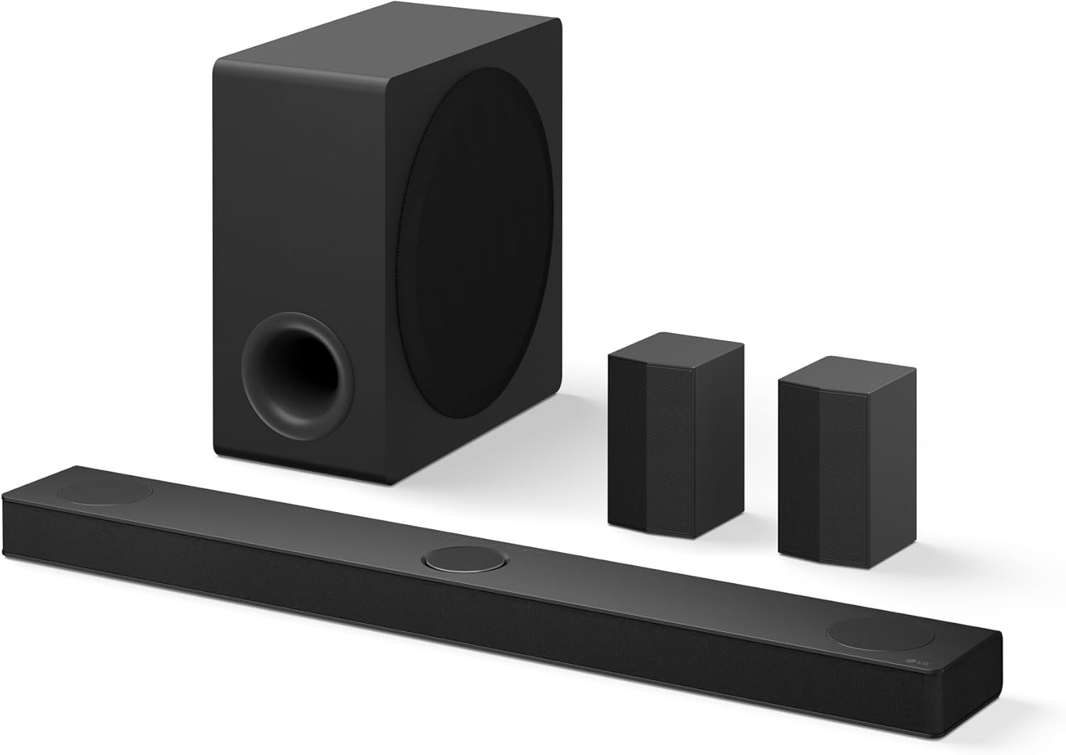 LG S80TR 5.1.3 ch. Dolby Atmos Soundbar with Wireless Subwoofer and Rear Speaker Included, TV Synergy, Wow Orchestra, Wow Interface, WOWCAST Built-in, 2024 New Model