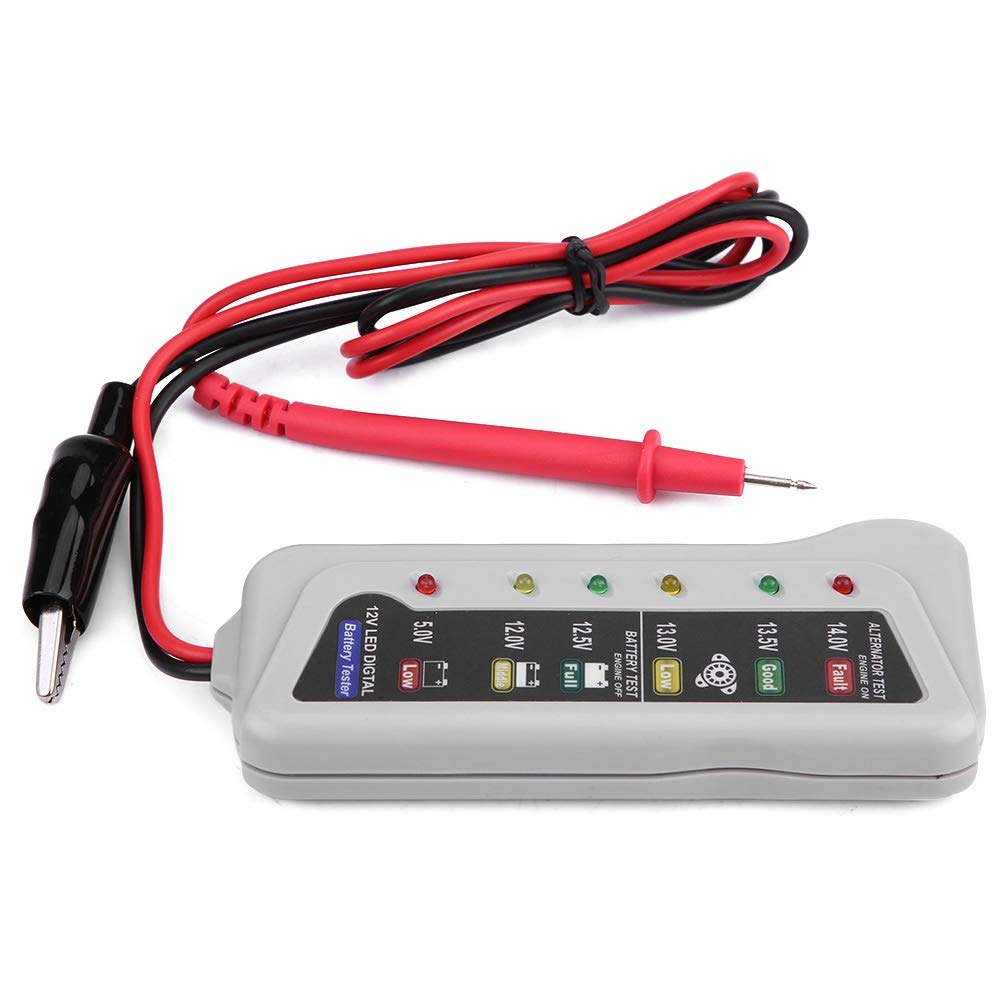 Car Battery Tester, 2-14.8V Car Van Auto Battery Tester Storage/Maintenance System Analyzer Checker Tool