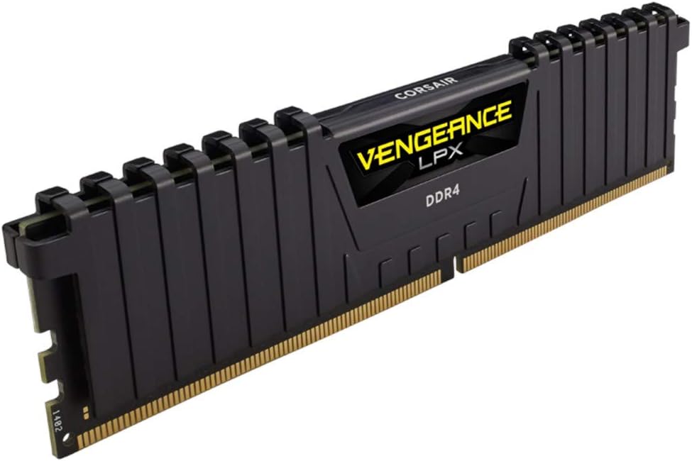 Corsair Vengeance LPX 16GB (1 X 16GB) DDR4 3000 (PC4-24000) C16 Desktop memory – black PC memory CMK16GX4M1D3000C16