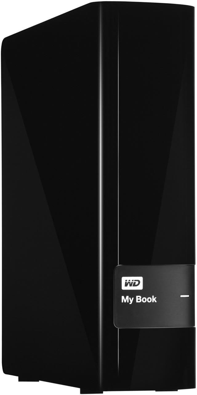 Western Digital My Book USB 3.0 Desktop External HD, Black, 5 TB