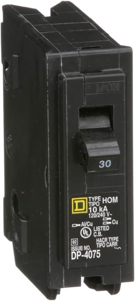 Square D – HOM130CP Homeline 30 Amp Single-Pole Circuit Breaker