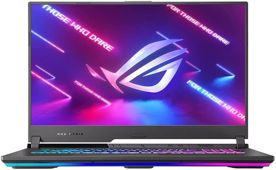 ASUS ROG Strix G17 Gaming Laptop, 17.3″ 144 Hz FHD IPS, NVIDIA GeForce RTX 3060 GPU(130W), AMD Ryzen 9 5900HX Processor, 16 GB DDR4, 1TB PCIe NVMe SSD, RGB Keyboard, Windows 10, HDMI Cable