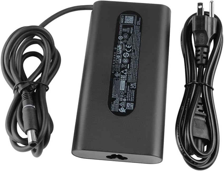 240W Charger for Dell GaN Charger Alienware 0G5K8G G15 5530 7630 Alienware x16 R1 15 17 R1 R2 R3 R4 R5 M15 M17 M11X M14X M17X G3 G5 G7 Precision 7710 7540 M6400 M6500 M6700 M6800 M4300