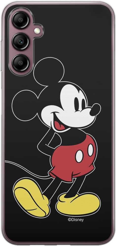 ERT GROUP Mobile Phone case for Samsung A14 4G/5G Original and Officially Licensed Disney Pattern Mickey 027 optimally adapted to The Shape of The Mobile Phone, case Made of TPU