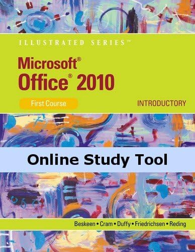 CourseMate and Video for Beskeen/Cram/Duffy/Friedrichsen/Reding’s Microsoft Office 2010: Illustrated Introductory, First Course, 1st Edition