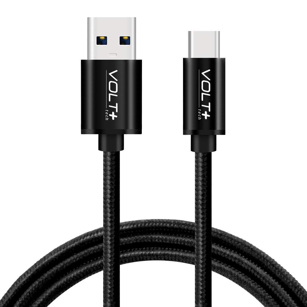 PRO USB Type-C Braided Cable Compatible with Your Asus ZenFone AR at Full 65 Watt Charging and 5Gbps Data Transfer Speeds [ 1.5M/5Ft Long]