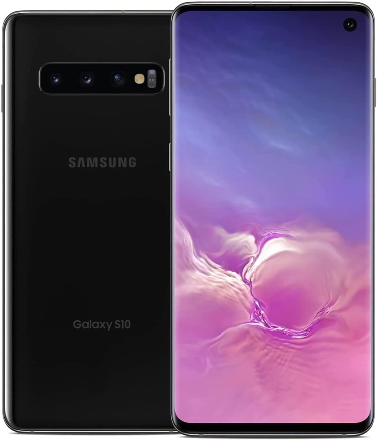 SAMSUNG Galaxy S10 128GB 6.1″ 4G LTE Unlocked, Prism Black (Renewed)