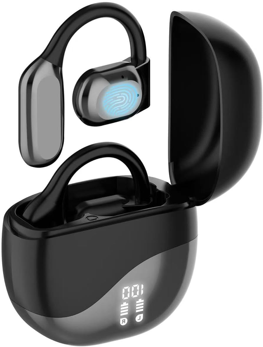 Translator Earbuds: 3-in-1 Language Translation Device 144 Languages & Accents Translation in Real Time, 8 Offline Language Translation Packs Ideal for Travel, Black