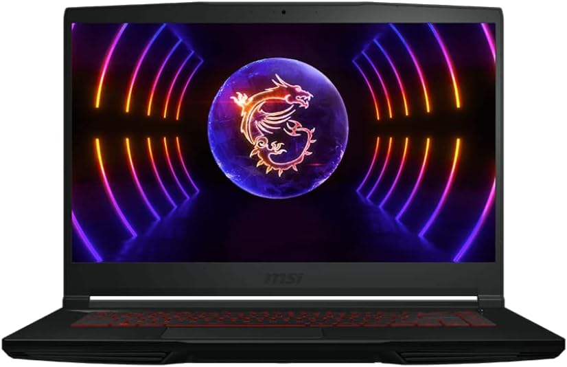 MSI GF63 Gaming Laptop 2023 | 15.6″ FHD 144Hz Display | 10-Core 12th Intel i7-12650H Nvidia RTX 4050 | 6GB 64GB DDR4 4TB M.2 SSD | WiFi 6 Type-C RJ-45 Backlit KB | Win 10 Home | TLG 32GB USB