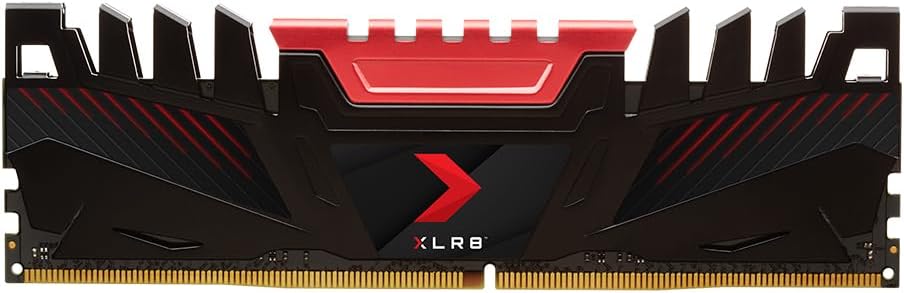 PNY XLR8 Gaming 16GB DDR4 DRAM 3200MHz (PC4-25600) CL16 1.35V Dual Channel Desktop (DIMM) Memory Kit – MD16GD4320016XR