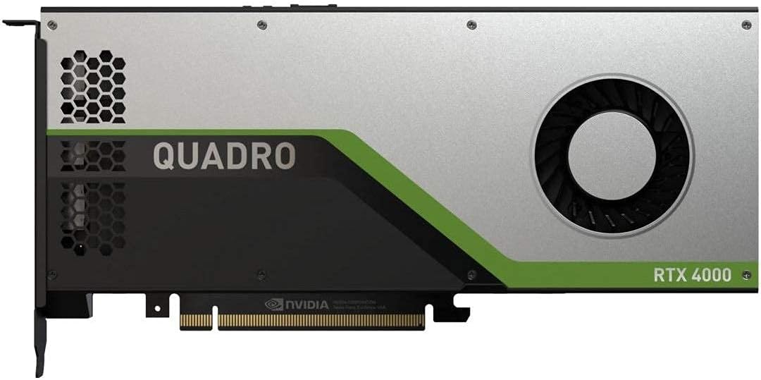 HP 5JV89AT Quadro RTX 4000 Graphic Card – 8 GB GDDR6 (Renewed)