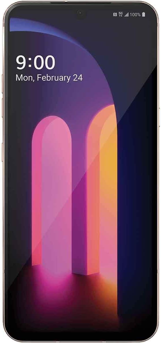 LG V60 ThinQ 5G LM-V600AM 128GB GSM Unlocked 6.8″ P-OLED DisplayTriple 64MP+13MP+0.3MP Camera Phone Classy Blue