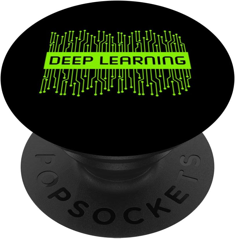 Deep Learning Machine AI Neural Networks LSTM Perceptron LLM PopSockets Standard PopGrip