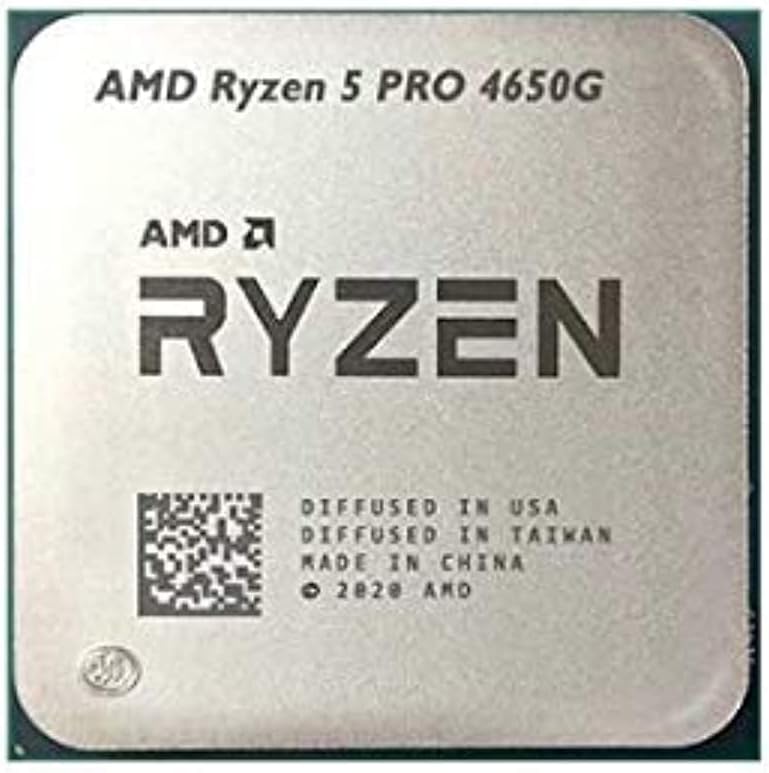 AMD Ryzen 5 PRO 4650G Processor 7nm 3.7Ghz 6 cores 12 Threads Processor only (Tray)