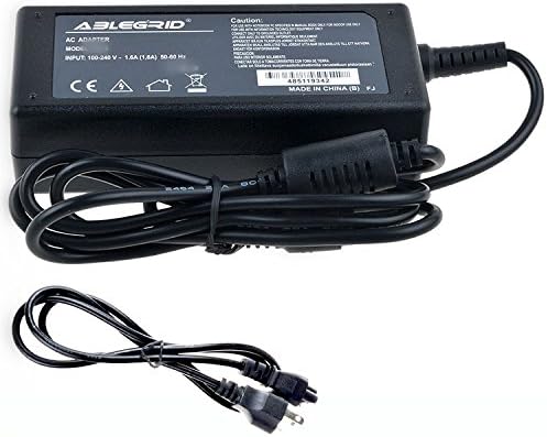 ABLEGRID AC/DC Adapter for Cisco Linksys NMH300 Series Gigabit Media Hub Network Attached Storage NAS Power Supply Cord Cable PS Charger Input: 100-240 VAC Worldwide Use Mains PSU