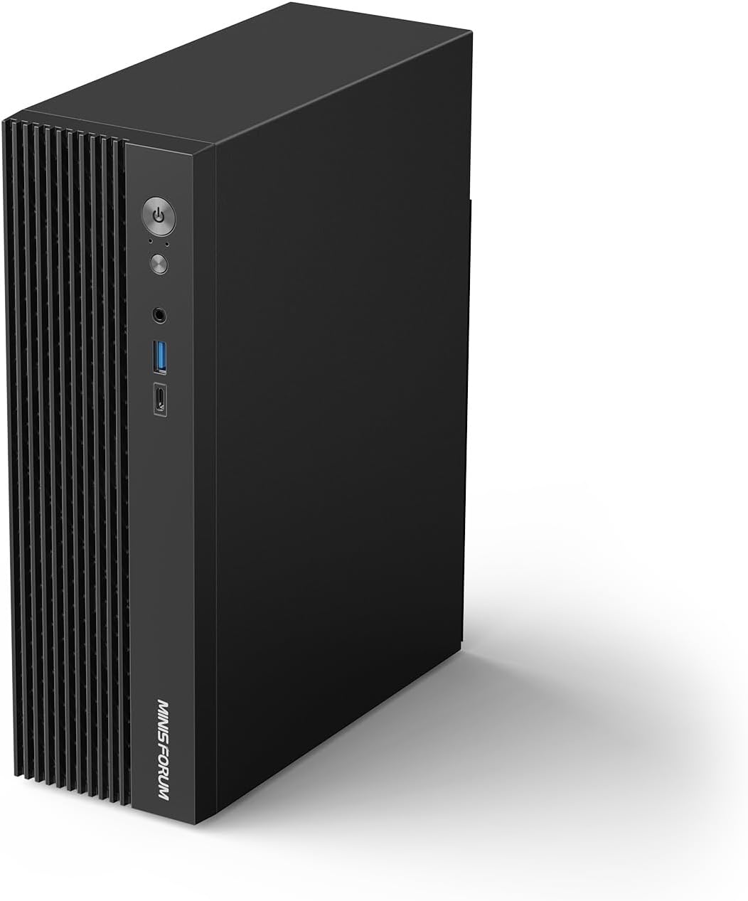 MINISFORUM 795S7 Barebone with Mini PC, AMD Ryzen 9 7945HX(16 C/32 T,up to 5.4GHz),PCIe 5.0X16,Triple Display USB-C/HDMI2.1/DP1.4,2.5G LAN Mini Computer,M.2 2230 Key E Slot,5xUSB Type-A(NO RAM/SSD/OS)