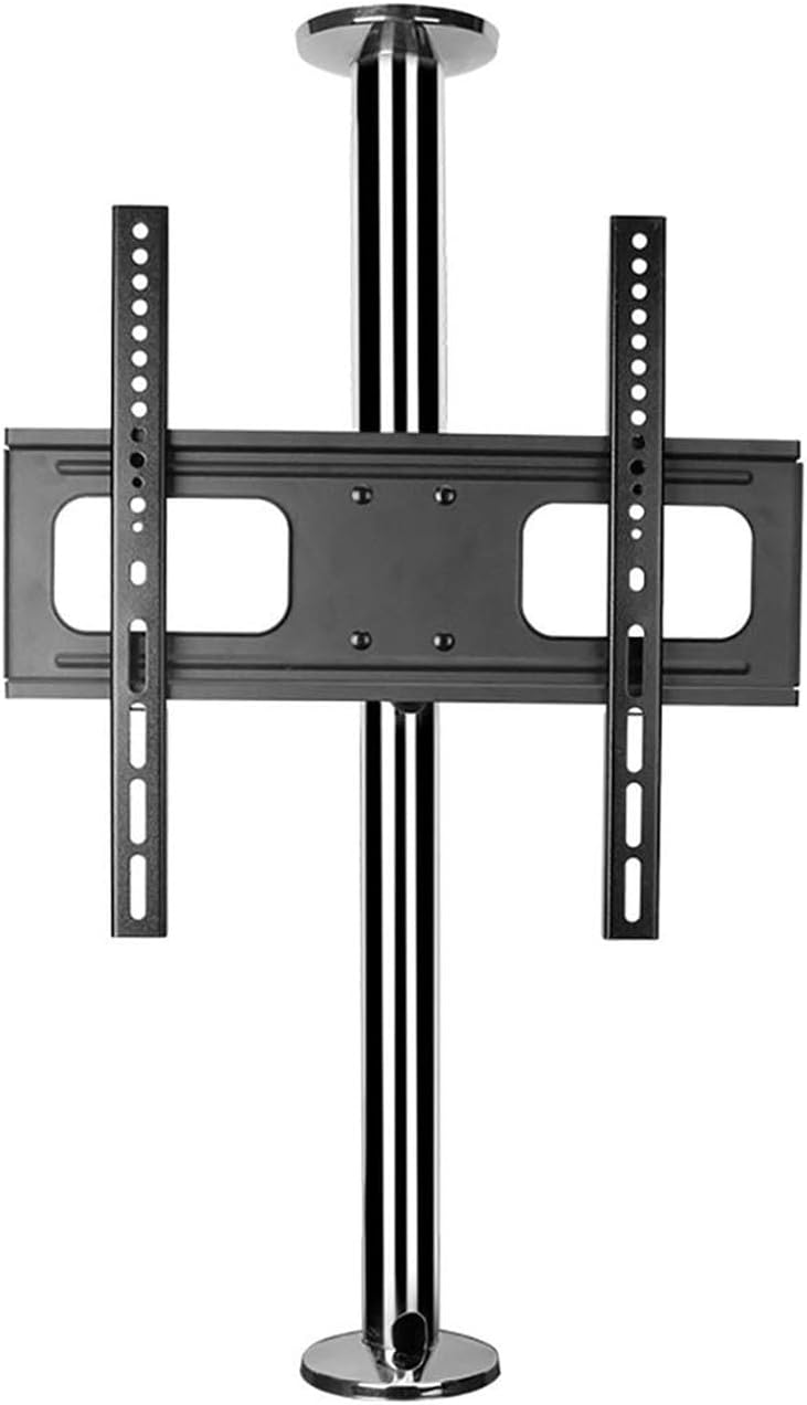 Universal TV Stand, Universal TV Stand TV Stand TV Bracket Rolling TV Stand With AV Shelf Mobile TV Cart On Wheels For 49-75 Inch TVs, Up To 110lbs, Height Adjustable, Max VESA 600x400mm TV Mount Stan