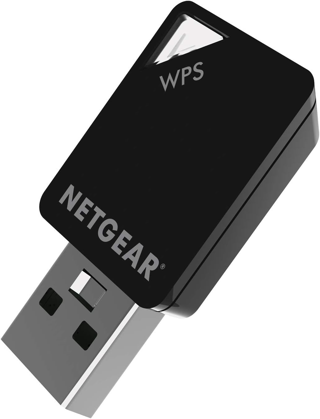 NETGEAR AC600 Wi-Fi USB 2.0 Mini Adapter for Desktop PC | Dual Band WiFi Stick for Wireless Internet (A6100-10000S), Black