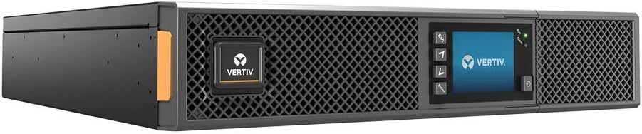 Vertiv Liebert GXT5 UPS with SNMP/Webcard – 1500VA 1350W 120V, Online Double Conversion 2U Rack/Tower, Energy Star Certified, Lead Acid, Sine Wave, Battery Backup, 0.9 Power Factor(GXT5-1500LVRT2UXLN)