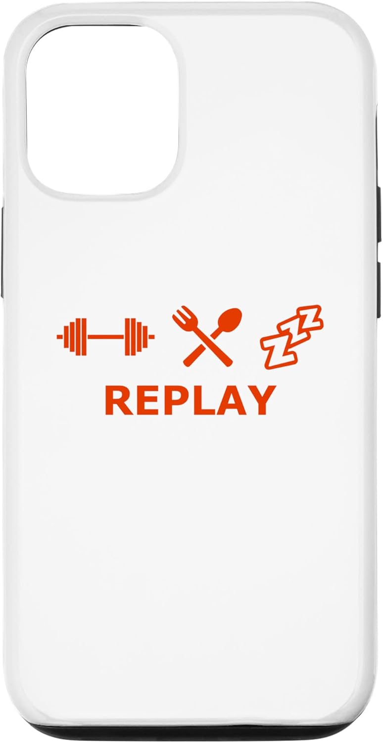 iPhone 12/12 Pro Fitness, eating, sleep – Replay Case