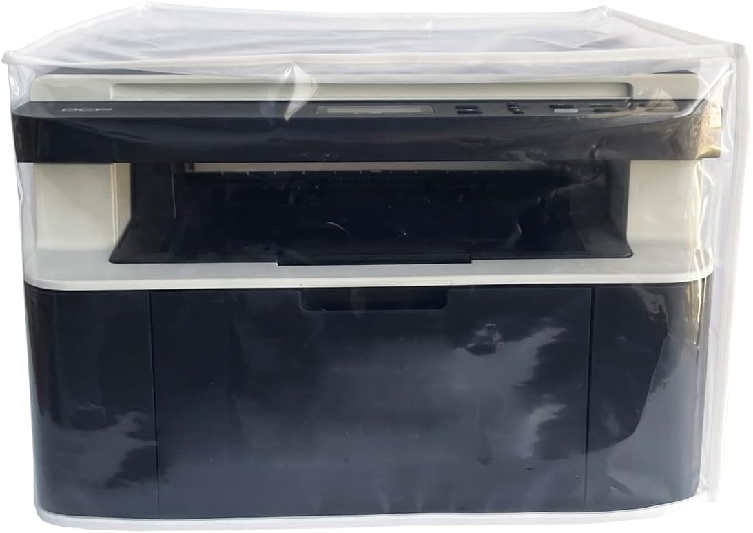 Printer Dust Cover Clear Water Proof Transparent Protective Case Compatible with Canon PIXMA TS302 Inkjet/TR4520/MX492/TR4720/TR4550/TR4551/MX495/MX492/TR4650/TR4651 -17.7Wx11.8Dx7H in