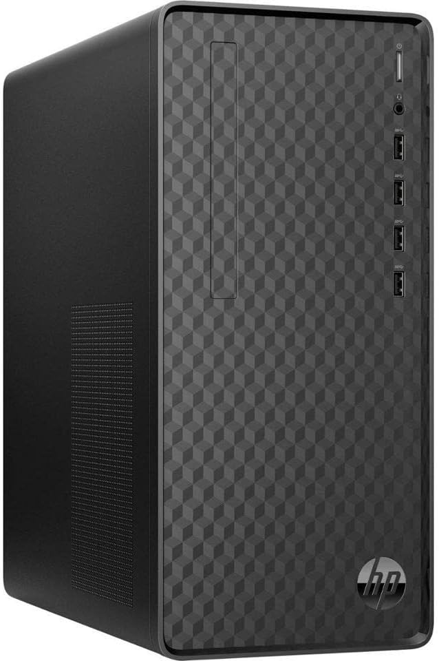 HP M01-F3006 Desktop AMD Ryzen 5 5600G 3.9GHz 8GB RAM 256GB SSD Windows 11 Home (Renewed)