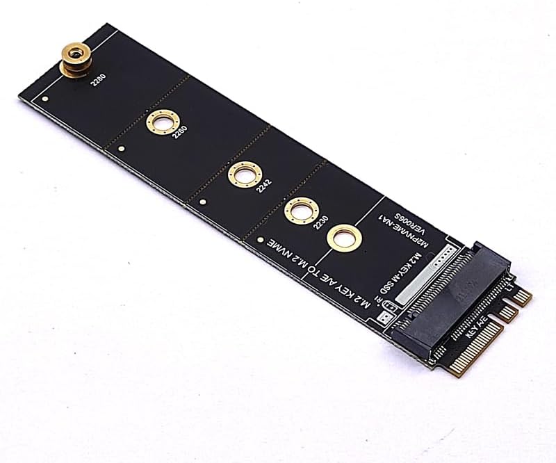 Sintech M.2 (NGFF) NVME SSD to M2 A/E Key Port Card (Only Provide PCIe 1X Lane)