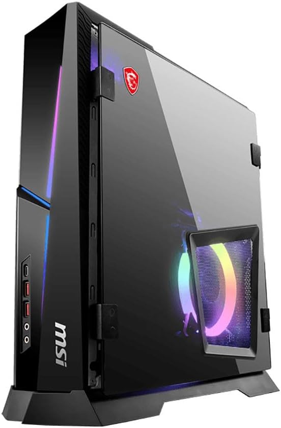 MSI MPG Trident AS 14th 14NUD7-679US Small Form Factor Gaming Desktop Computer, Intel Core i7-14700F 2.1GHz, 16GB RAM, 1TB SSD, NVIDIA GeForce RTX 4060 Ti 8GB, Windows 11 Home, Black