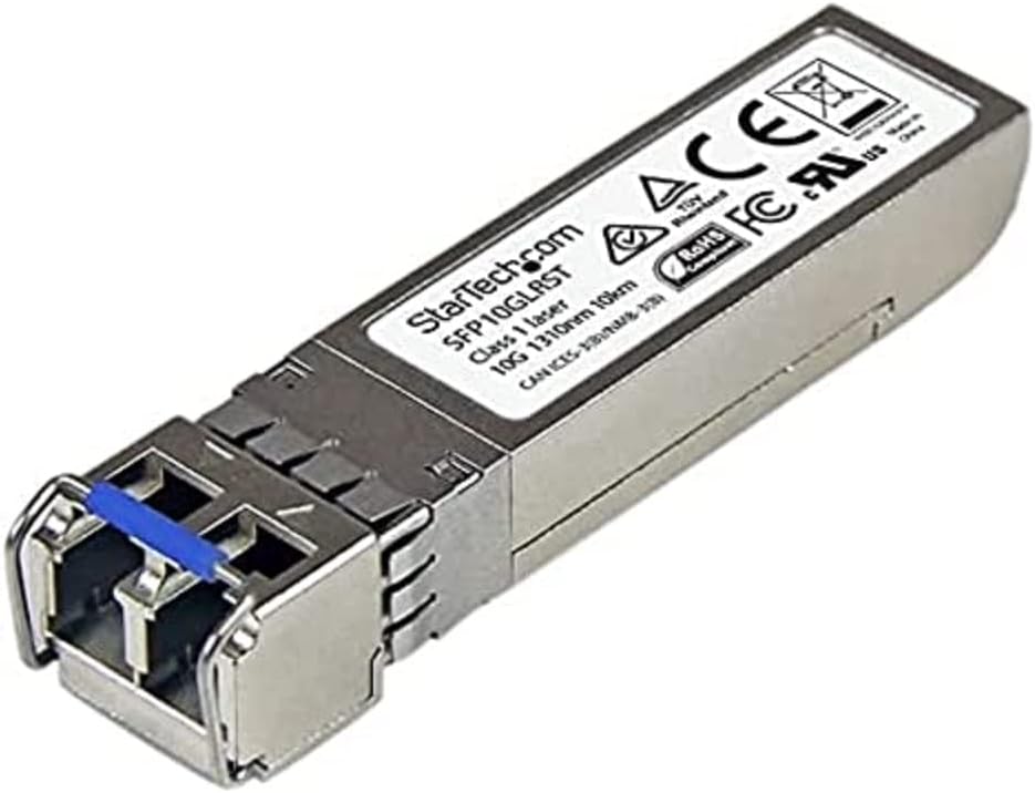 StarTech.com Cisco SFP-10G-LR Compatible SFP+ Module – 10GBASE-LR – 10GbE SMF Optic Transceiver – 10GE Gigabit Ethernet SFP+ – LC 10km – 1310nm – DDM Cisco Firepower, ASR9000, C9300 (SFP10GLRST)