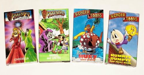 Classic Cartoons Collection #19 (4pk): Hansel & Gretel; Cinderella; Baby Huey; Humpty Dumpty and Many More