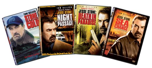 Jesse Stone 4-pack DVD Bundle (Stone Cold / Night Passage / Death in Paradise / Sea Change)