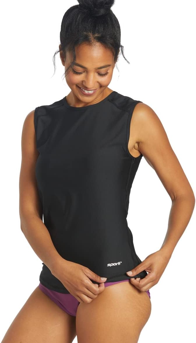 Sporti Women’s Sleeveless UPF 50+ Rashguard