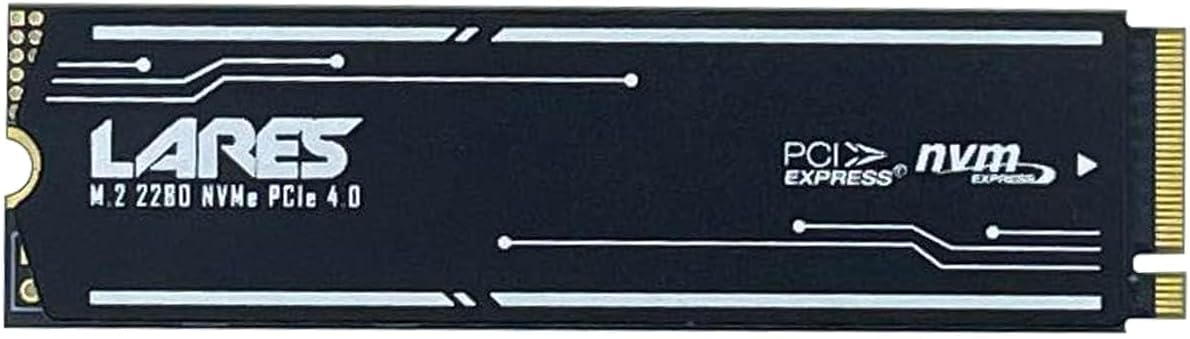 LEVEN JPS800 4TB PCIe Gen4 Speed up to 5,000MB/s 3D NAND NVMe M.2 SSD with Thermal Pad and Heat Sink