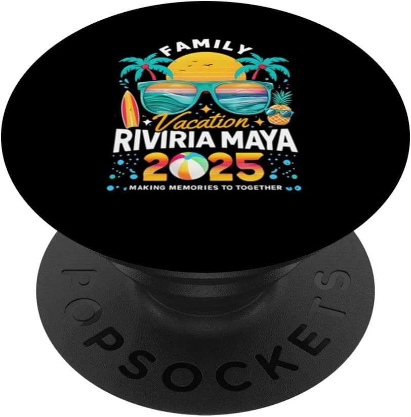 Family Cruise Squad Family Vacation Riviera Maya 2025 PopSockets Adhesive PopGrip