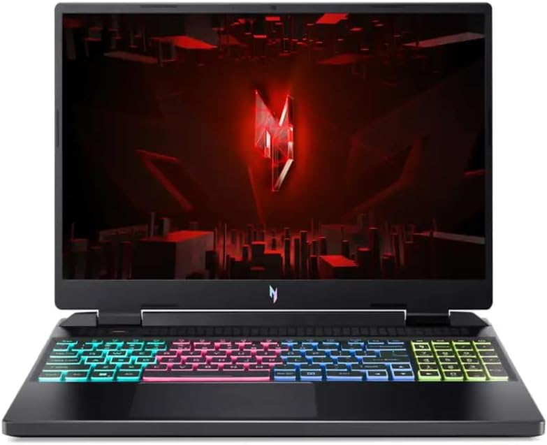 acer Nitro 17 Gaming Laptop 2023 17.3” WQXGA 2560 x 1600 IPS 165 Hertz AMD Ryzen 7 7840HS NVIDIA GeForce RTX 4060 8GB GDDR6 32GB DDR5 1TB SSD Four-Zone RGB Backlit KB Thunderbolt 4 Windows 11 Home