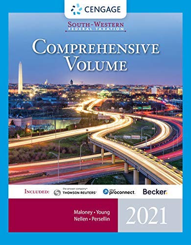 South-Western Federal Taxation 2021: Comprehensive: Comprehensive (with Intuit ProConnect Tax Online & RIA Checkpoint, 1 term Printed Access Card)