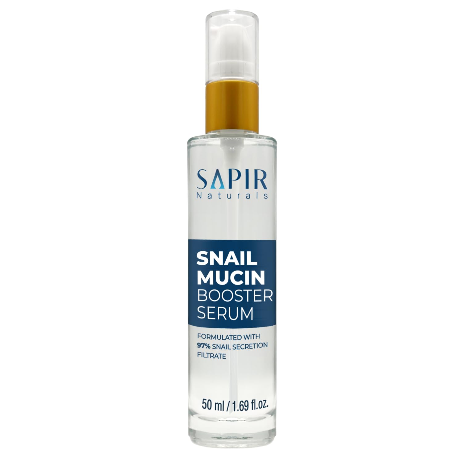 Snail Mucin Serum Repair Booster Serum 50ml – Formulated With 97% Snail Secretion Filtrate – Facial Skin Care Products Face Serum For Women With Hyaluronic Acid – Anti aging Serum – Glow Recipe Toner