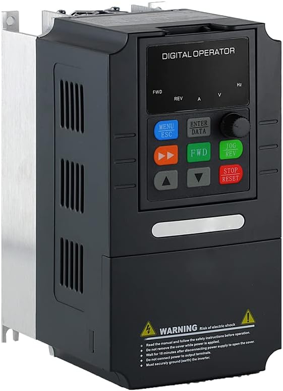 ATO 3 hp (2.2 kW) Three Phase VFD Inverter, AC 3-Phase 460V Input Output VFD Variable Frequency Drive, for Spindle Motor Speed Control (460)